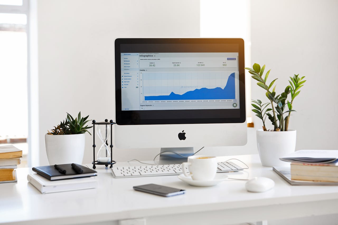 Timeseries chart, by Serpstat (Pexels)